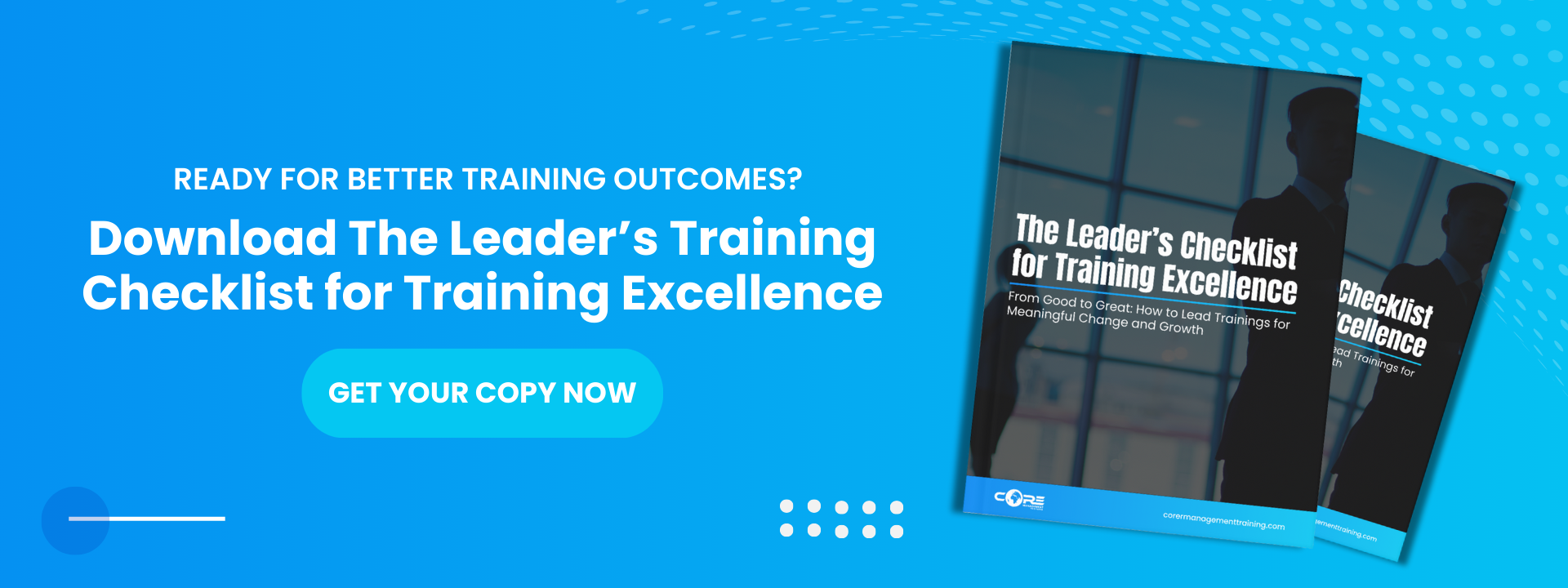 Download The Leader’s Training Checklist for Training Excellence